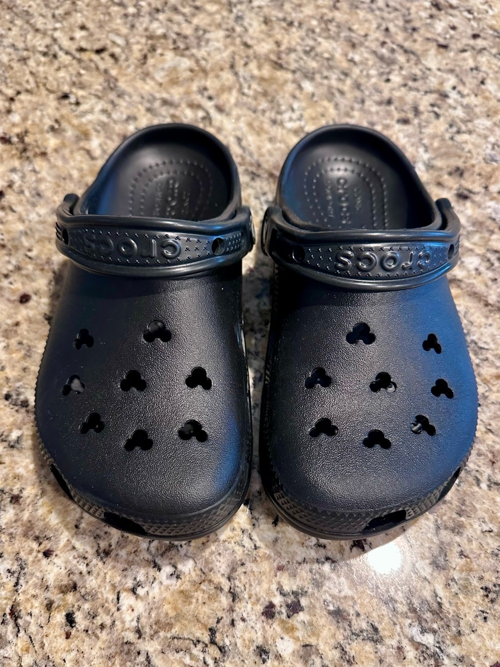 CROCS Disney Mickey Black Classic Clog Sandals